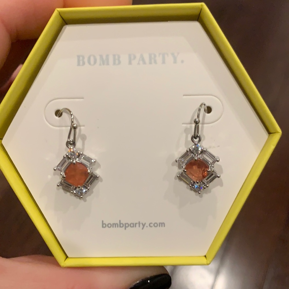 Bomb party earrings